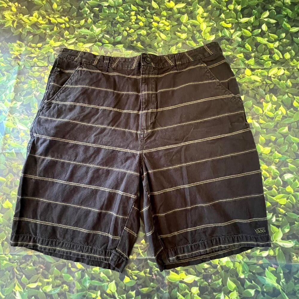Vans Men's Black and Navy Shorts